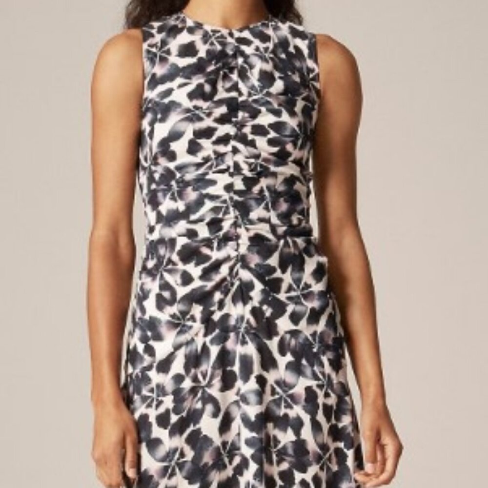 Veranda dress in watercolor floral print